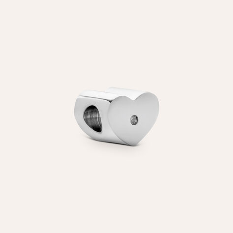 Bead Essential Code Acciaio Cristallo - Beads Donna | Stroili