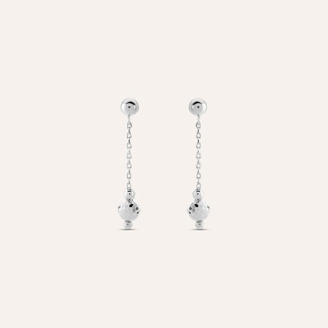 Orecchini Pendenti Desideria Argento Nobile Rodiato - Orecchini Pendenti Donna | Stroili