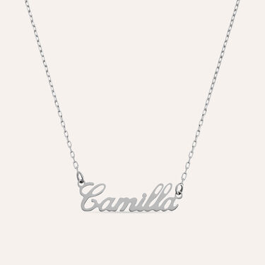 Collana Camilla Gold Names Oro Bianco