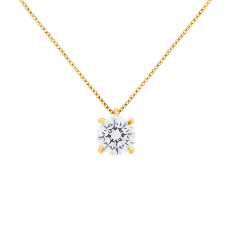 Collana Punto Luce Claire Oro Giallo Cubic Zirconia - Collane Punto Luce Donna | Stroili
