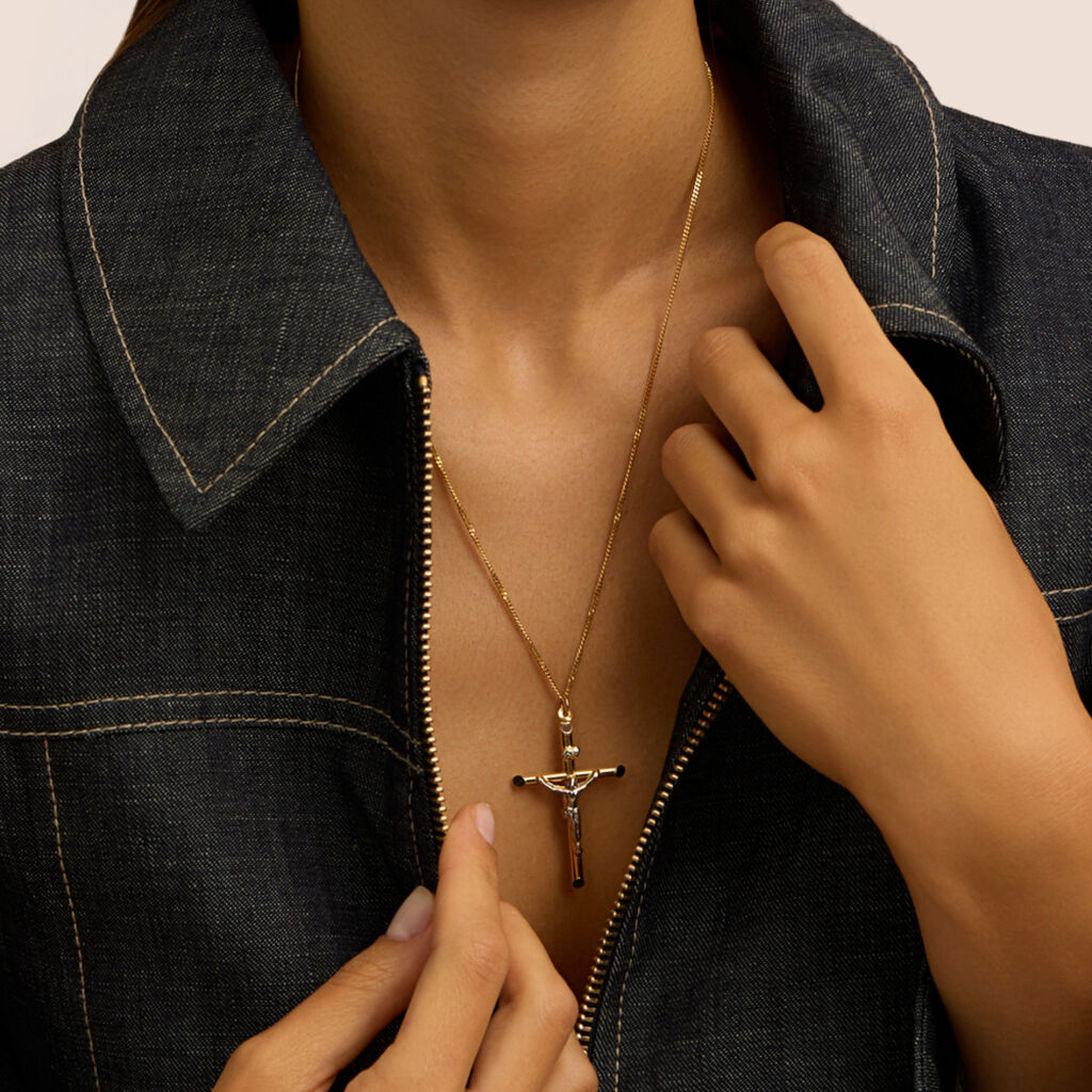 Collana Holy Oro Bicolore