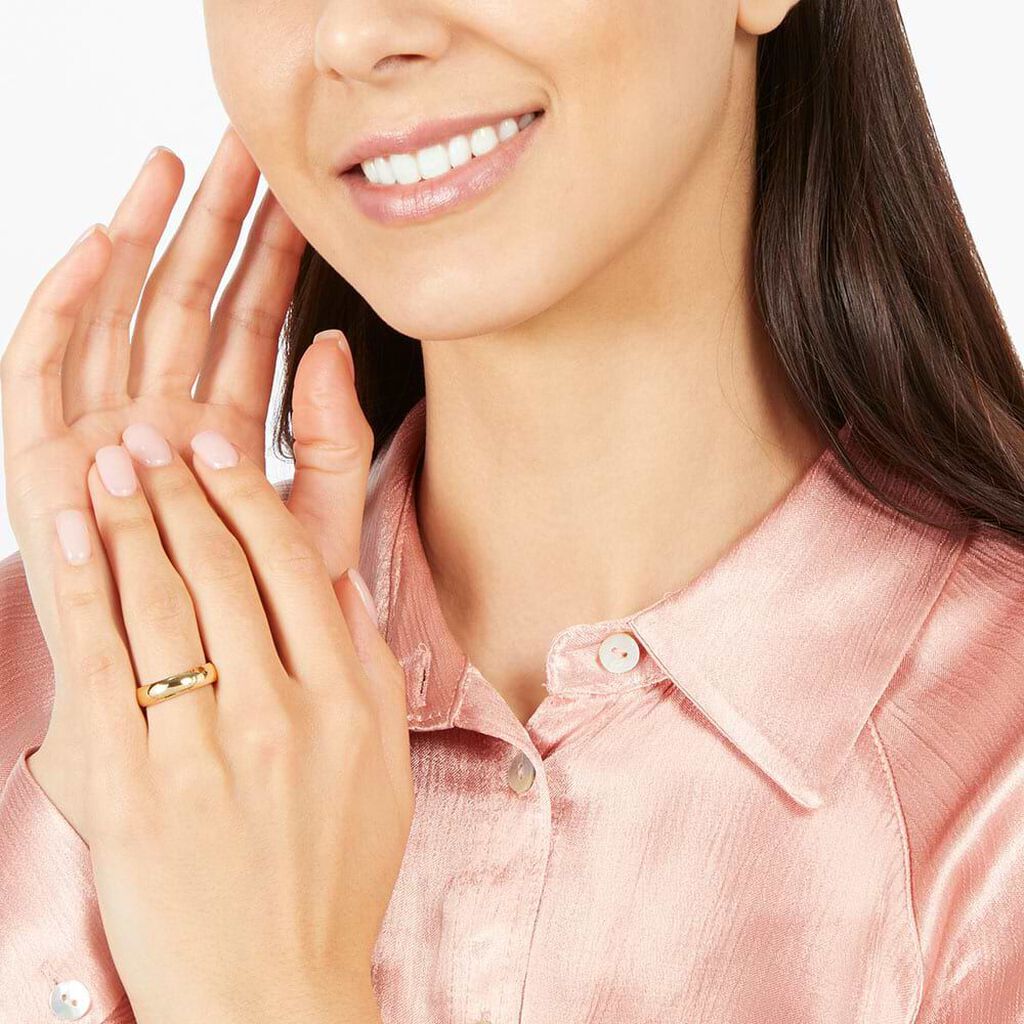 Fede Comoda Leggera 5 mm Oro Giallo