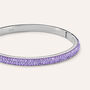 Bangle Aura Acciaio Cristallo