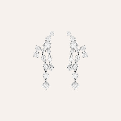 Orecchini Pendenti Claire Oro Bianco Cubic Zirconia - Orecchini Pendenti Donna | Stroili