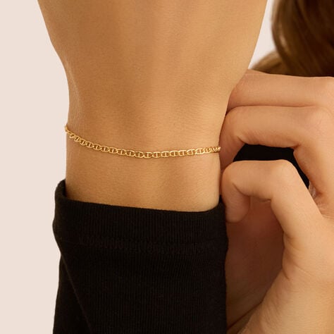 Bracciale Catena Colette Oro Giallo - Bracciali Unisex | Stroili