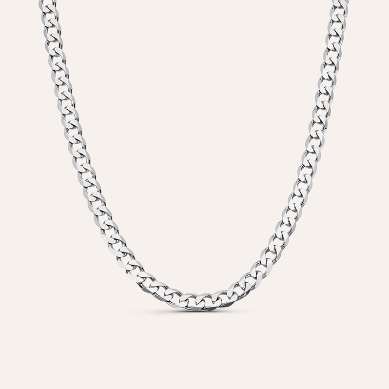 Catena Gentleman Argento Rodiato - Collane Catena Uomo | Stroili