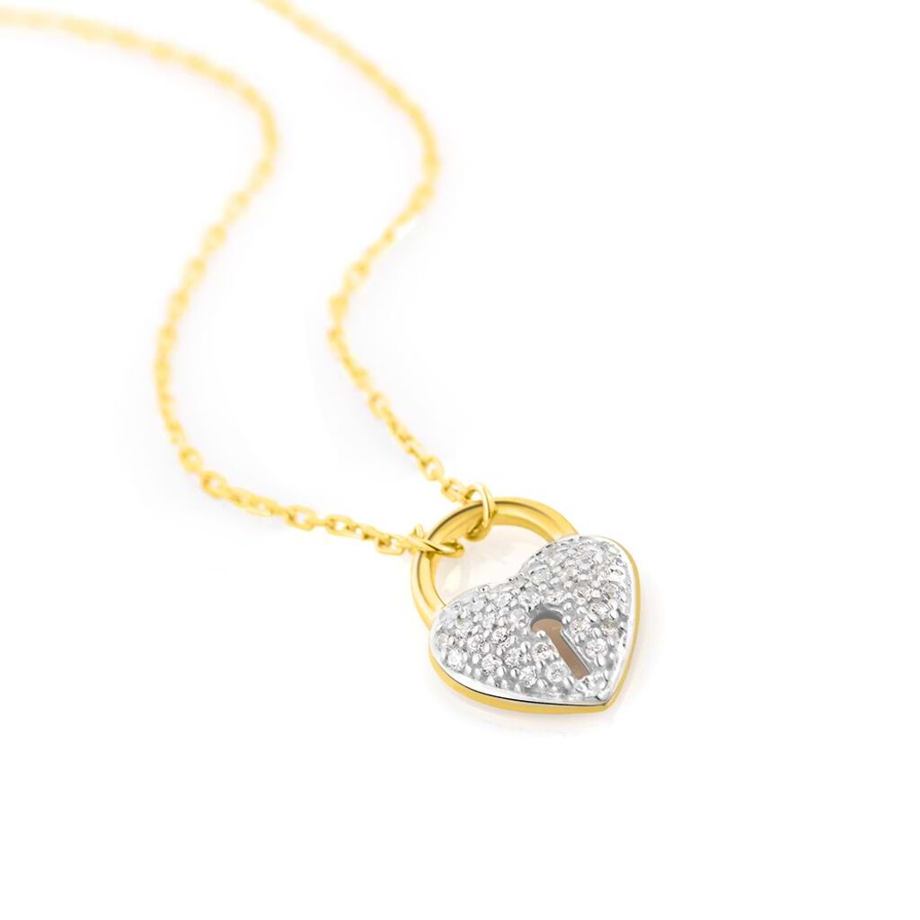 Collana Claire Oro Giallo Cubic Zirconia
