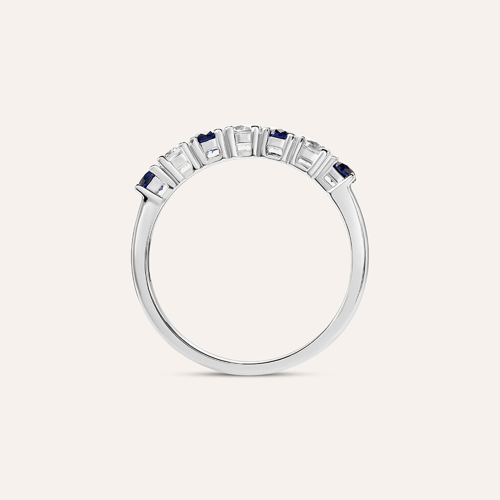 Anello Riviere Silver Elegance Argento Rodiato Cubic Zirconia - Anelli Riviere Donna | Stroili