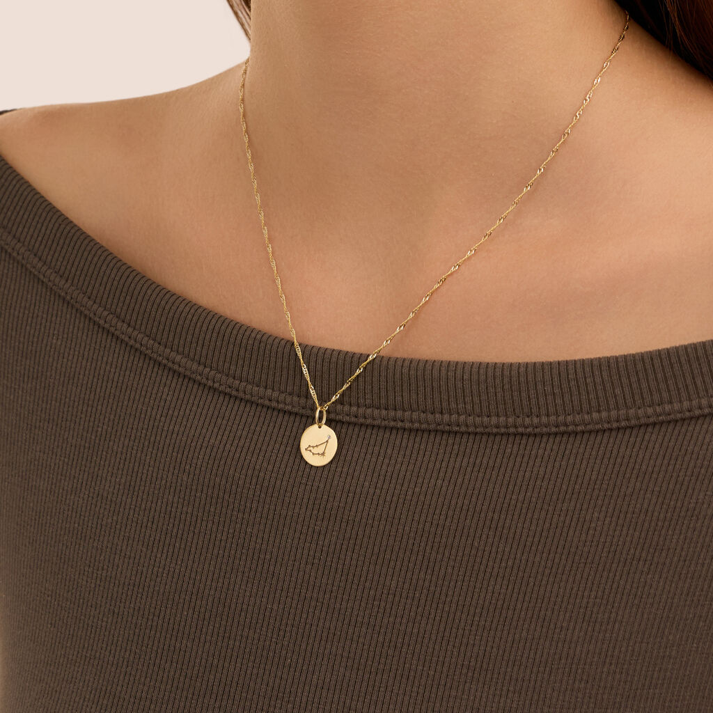 Pendente Poème Oro Giallo Cubic Zirconia - Ciondoli Donna | Stroili