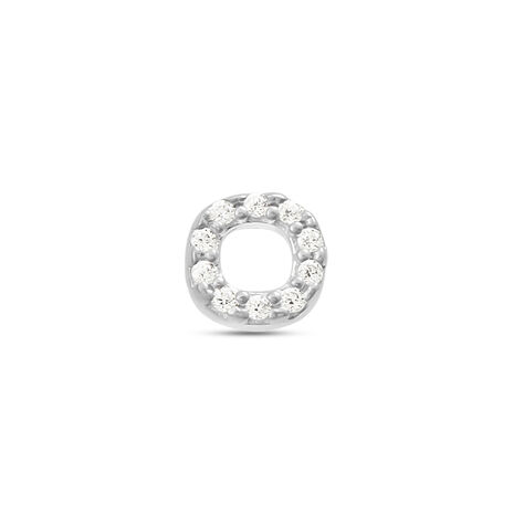 Mono Orecchino Lobo Silver Moments Argento Rodiato Cubic Zirconia - Mono Orecchino Donna | Stroili