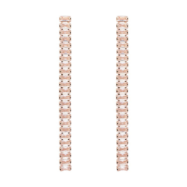 Orecchini Pendenti Tennis Romantic Shine Metallo Cristallo - Orecchini Pendenti Donna | Stroili