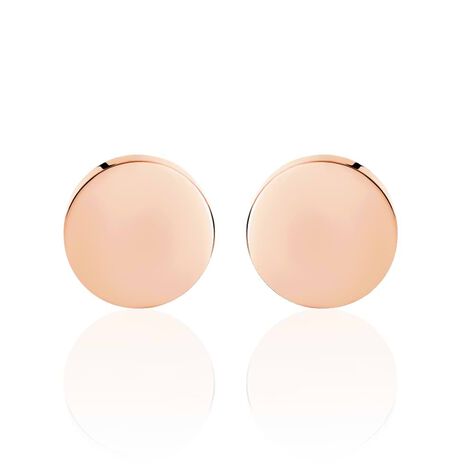 Orecchini a lobo in acciaio rosato - Orecchini a Lobo Donna | Stroili