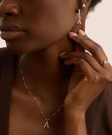 Collana Silver Moments Argento Rodiato Cubic Zirconia