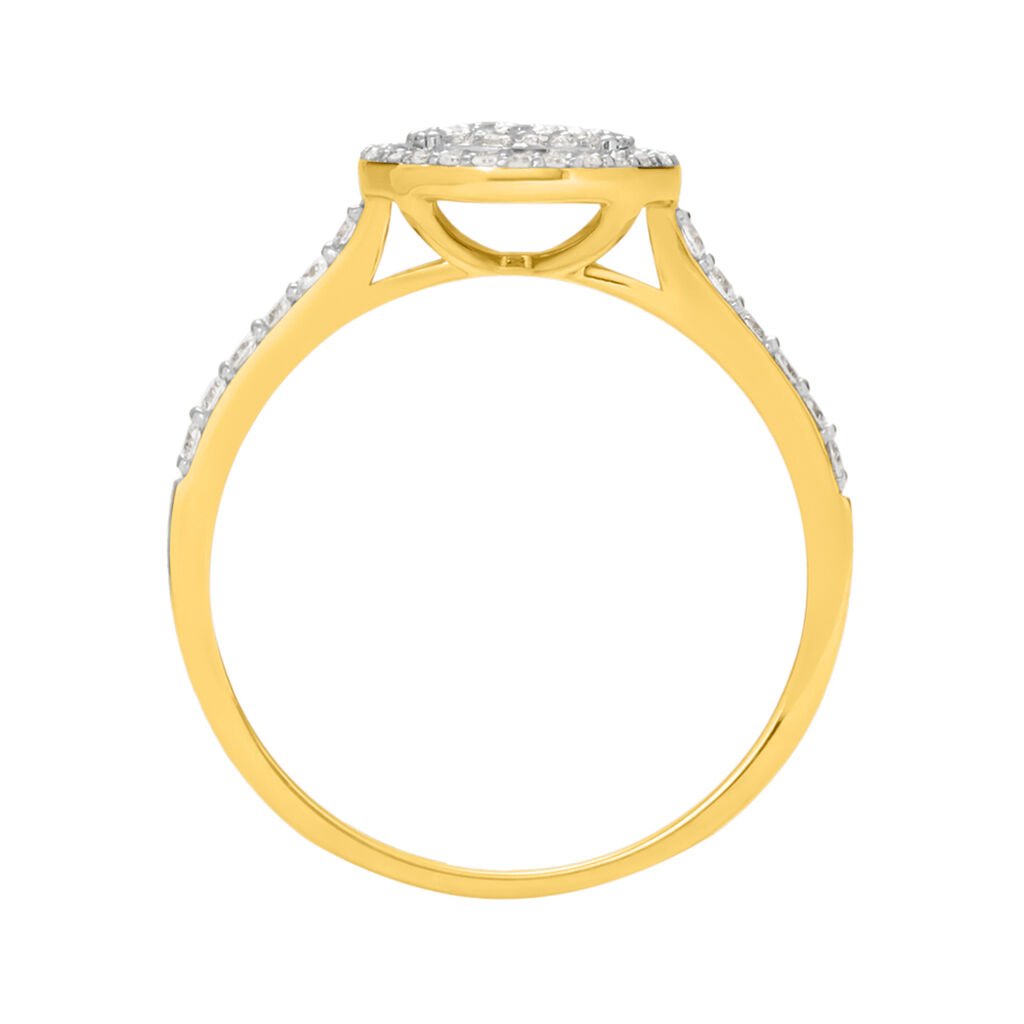 Anello Fantasia Sophia Oro Giallo Diamante - Anelli con Pietre Donna | Stroili
