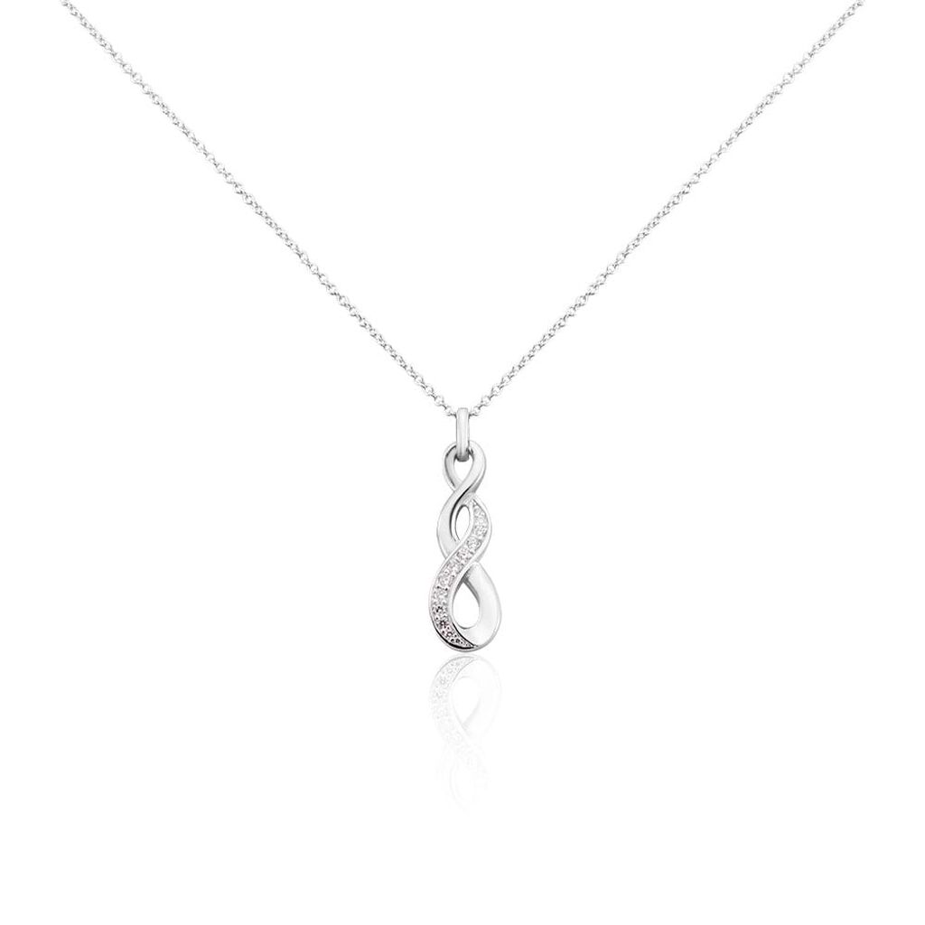 Collana Silver Shine Argento Rodiato Cubic Zirconia - Collane Donna | Stroili