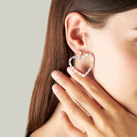 Orecchini Pendenti Romantic Shine Metallo Cristallo - Orecchini Pendenti Donna | Stroili