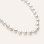 Collana Silver Pearls Argento Rodiato Perla sintentica