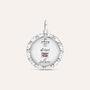 Pendente Love Beats Argento Rodiato Cubic Zirconia
