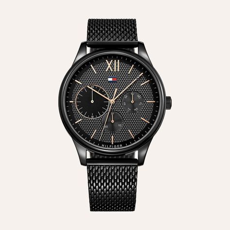 Orologio Al Quarzo Tommy Hilfiger Damon 1791420 - Orologi a Maglia Milanese Uomo | Stroili