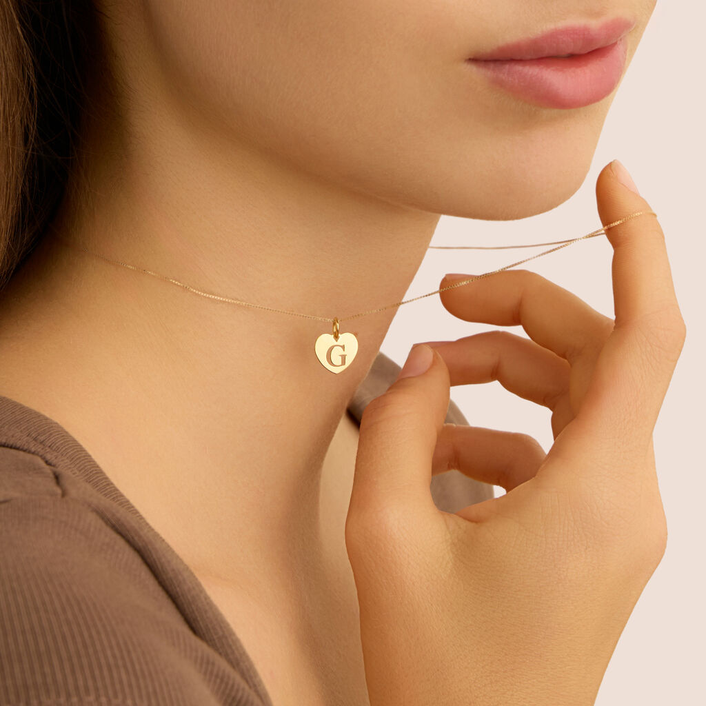 Pendente Poème Oro Giallo