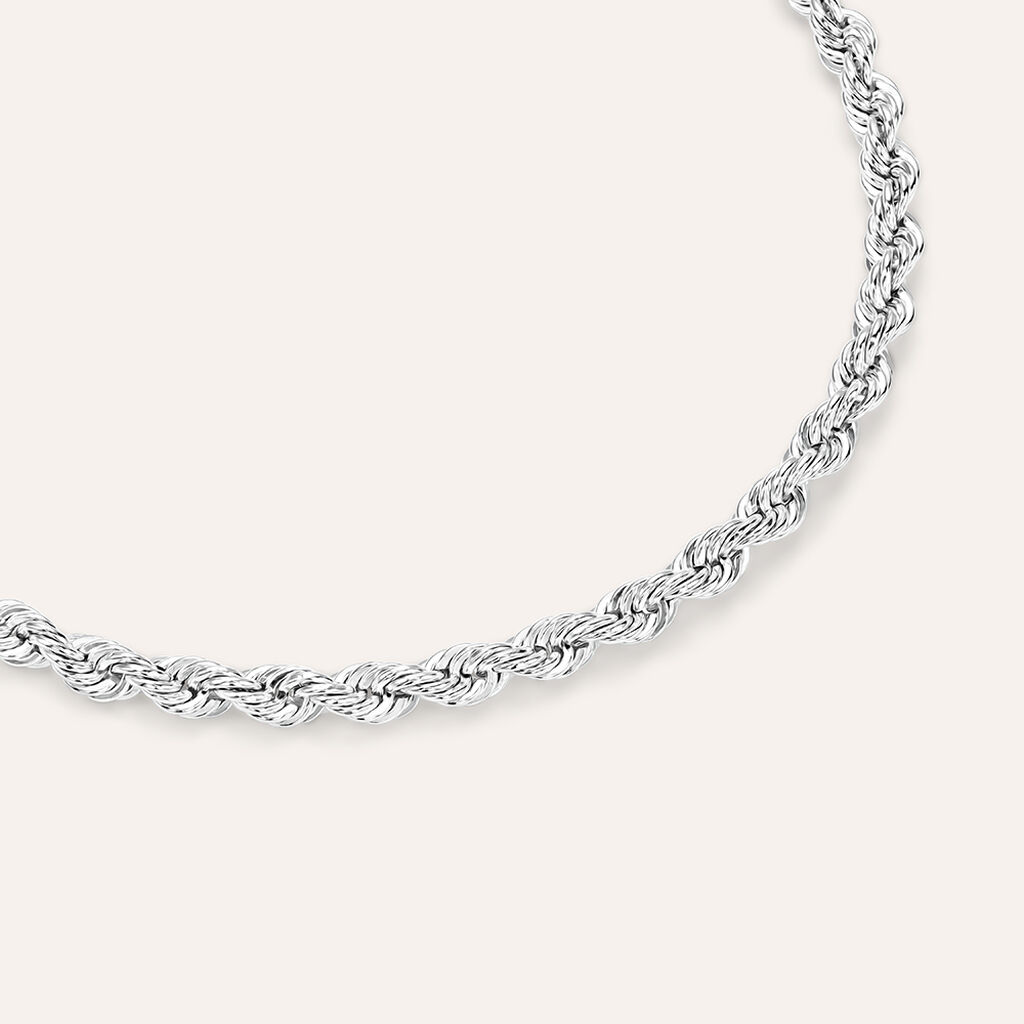 Bracciale Catena Colette Oro Bianco - Gioielli Donna | Stroili