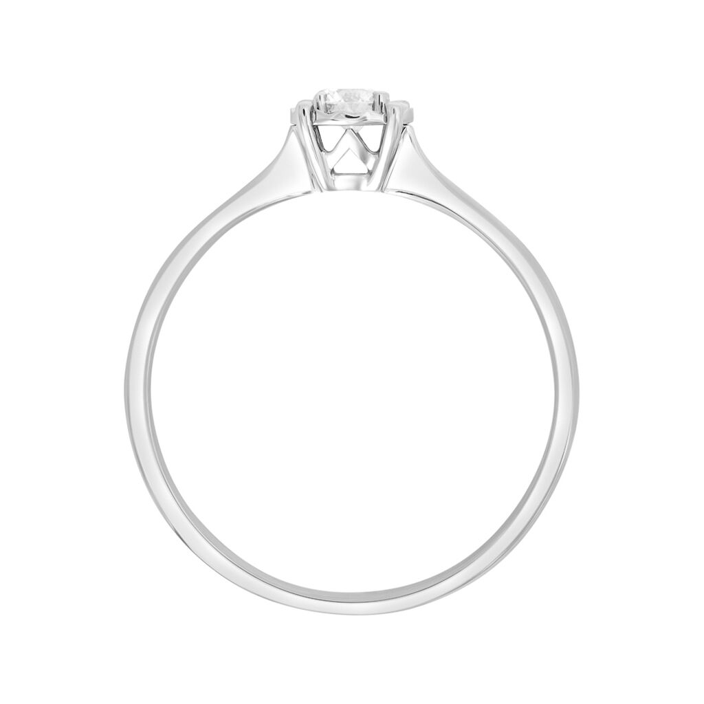 Anello Solitario Diamotion Oro Bianco Diamante - Anelli con Pietre Donna | Stroili