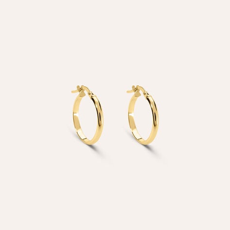 Orecchini A Cerchio Toujours Oro Giallo - Orecchini a Cerchio Donna | Stroili