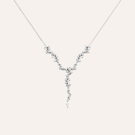 Collana Silver Elegance Argento Rodiato Cubic Zirconia - Collane Donna | Stroili
