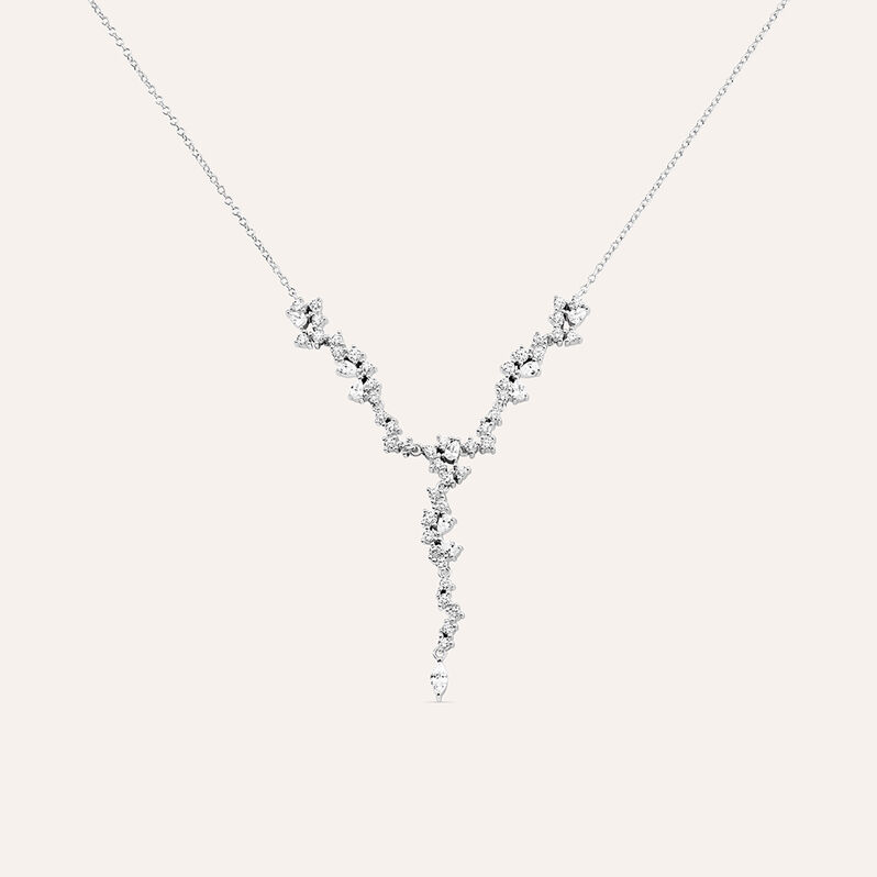 Collana Silver Elegance Argento Rodiato Cubic Zirconia - Collane Donna | Stroili
