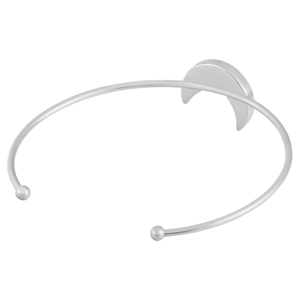Bangle Lady Sweet Acciaio Luna e Cristalli - Bracciali Donna | Stroili