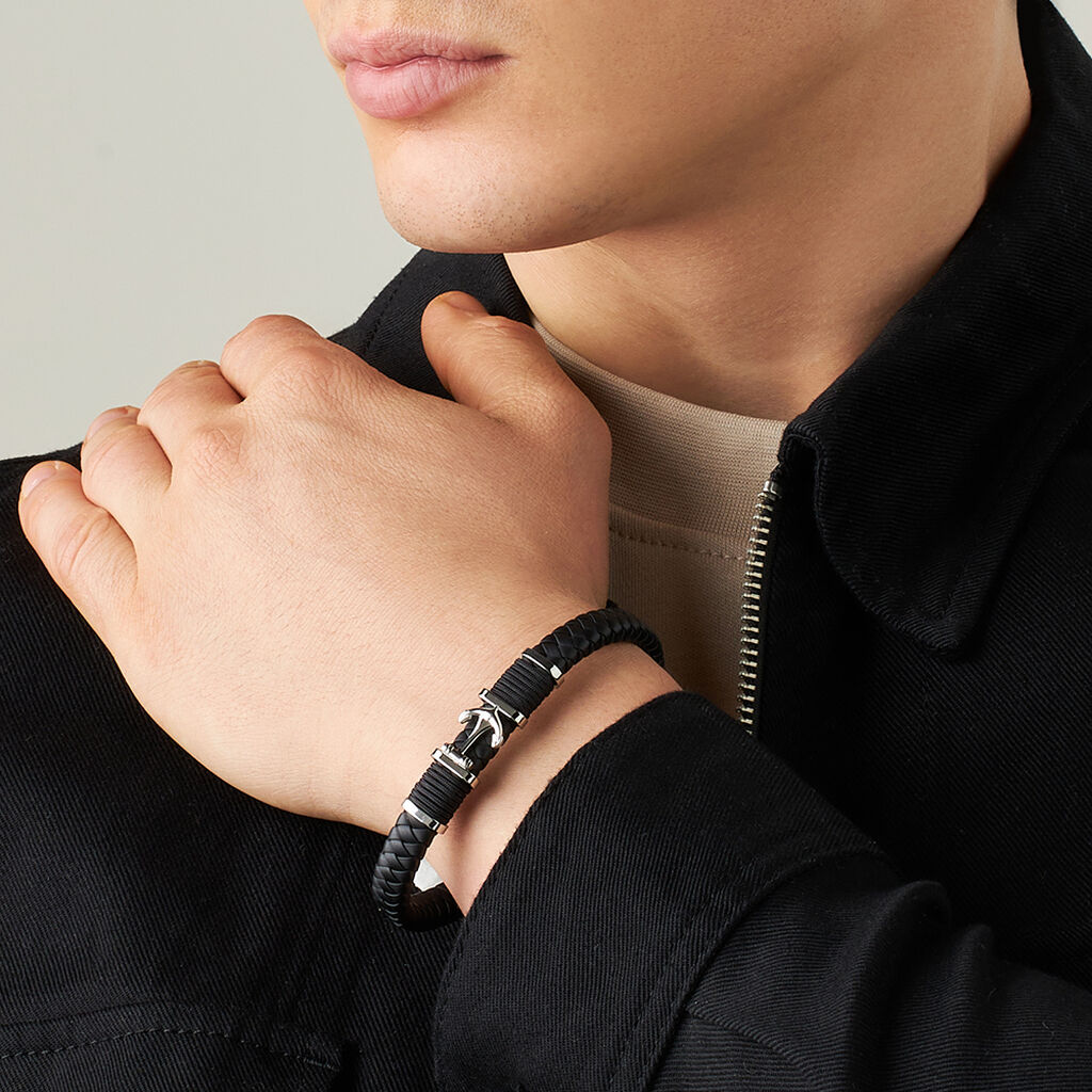Bracciale Man Code Acciaio - Bracciali Uomo | Stroili