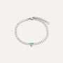 Bracciale Tennis Aura Acciaio Cristallo