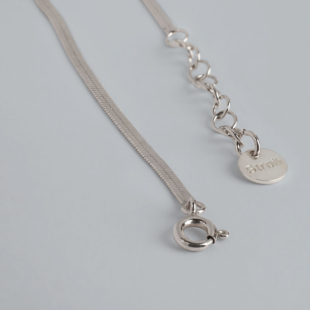 Bracciale Catena Silver Collection Argento Rodiato