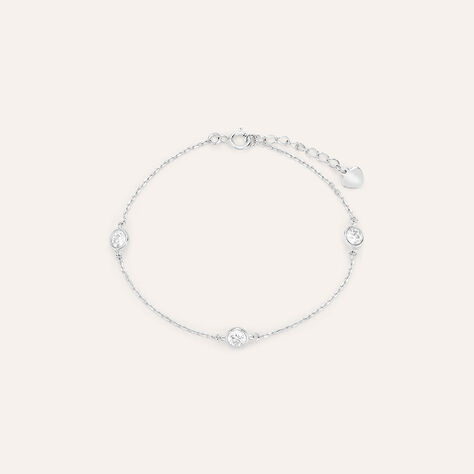 Bracciale Multi Punto Luce Silver Elegance Argento Rodiato Cubic Zirconia - Bracciali Donna | Stroili