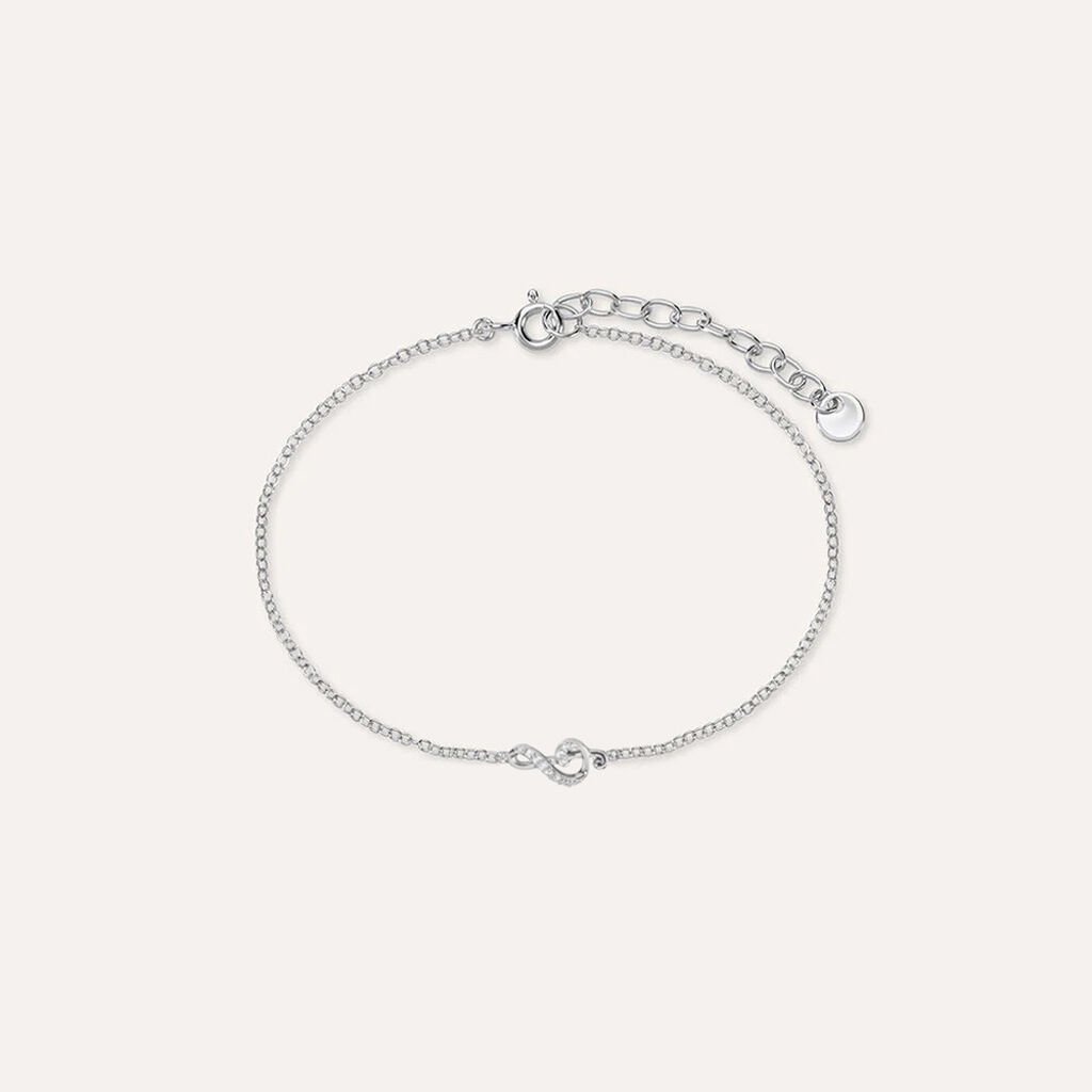 Bracciale Silver Moments Argento Rodiato Cubic Zirconia