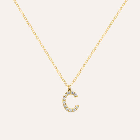 Collana Claire Oro Giallo Cubic Zirconia - Collane Donna | Stroili