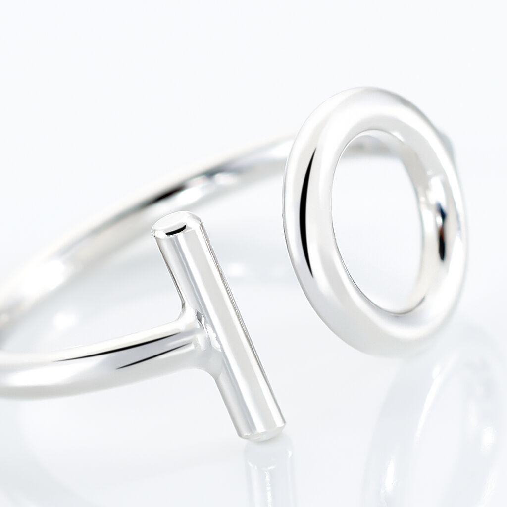 Anello Silver Collection Argento Rodiato