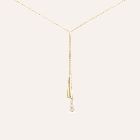 Collana Golden Dreams Placcato Oro Giallo Cubic Zirconia - Collane Donna | Stroili