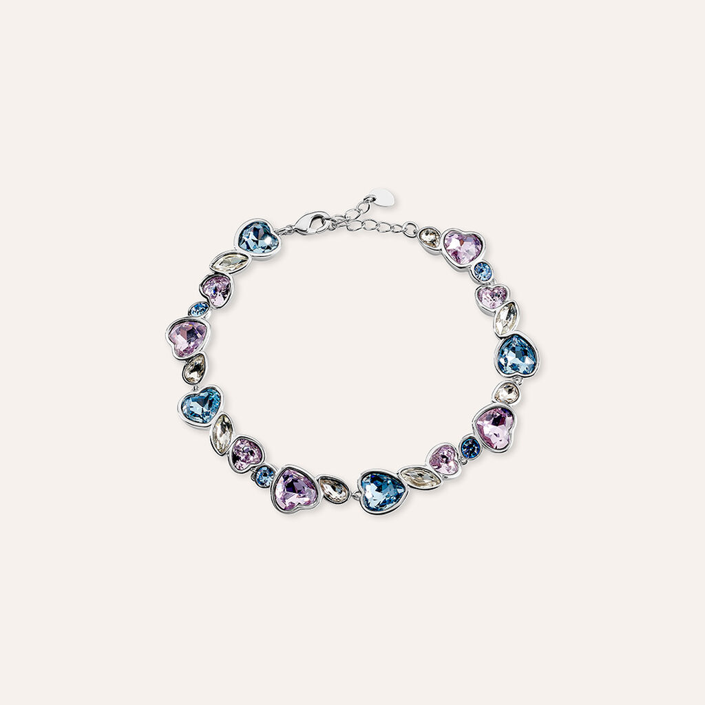Bracciale Violet Ottone Cristallo