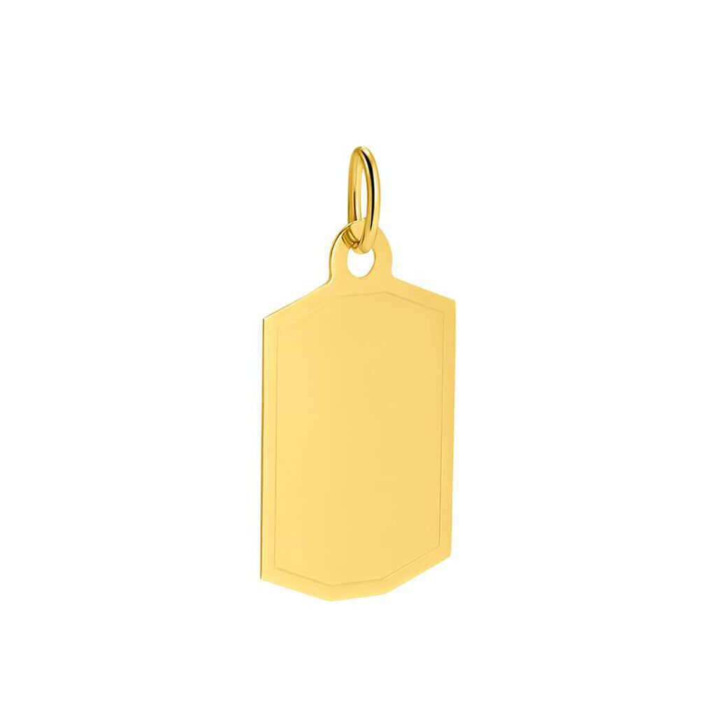 Pendente Oro Uomo Oro Giallo - Ciondoli con Incisione Uomo | Stroili