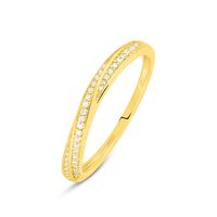 Anello Fascia Sophia Oro Giallo Diamante