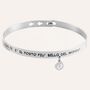 Bangle Sunrise Acciaio Cristallo