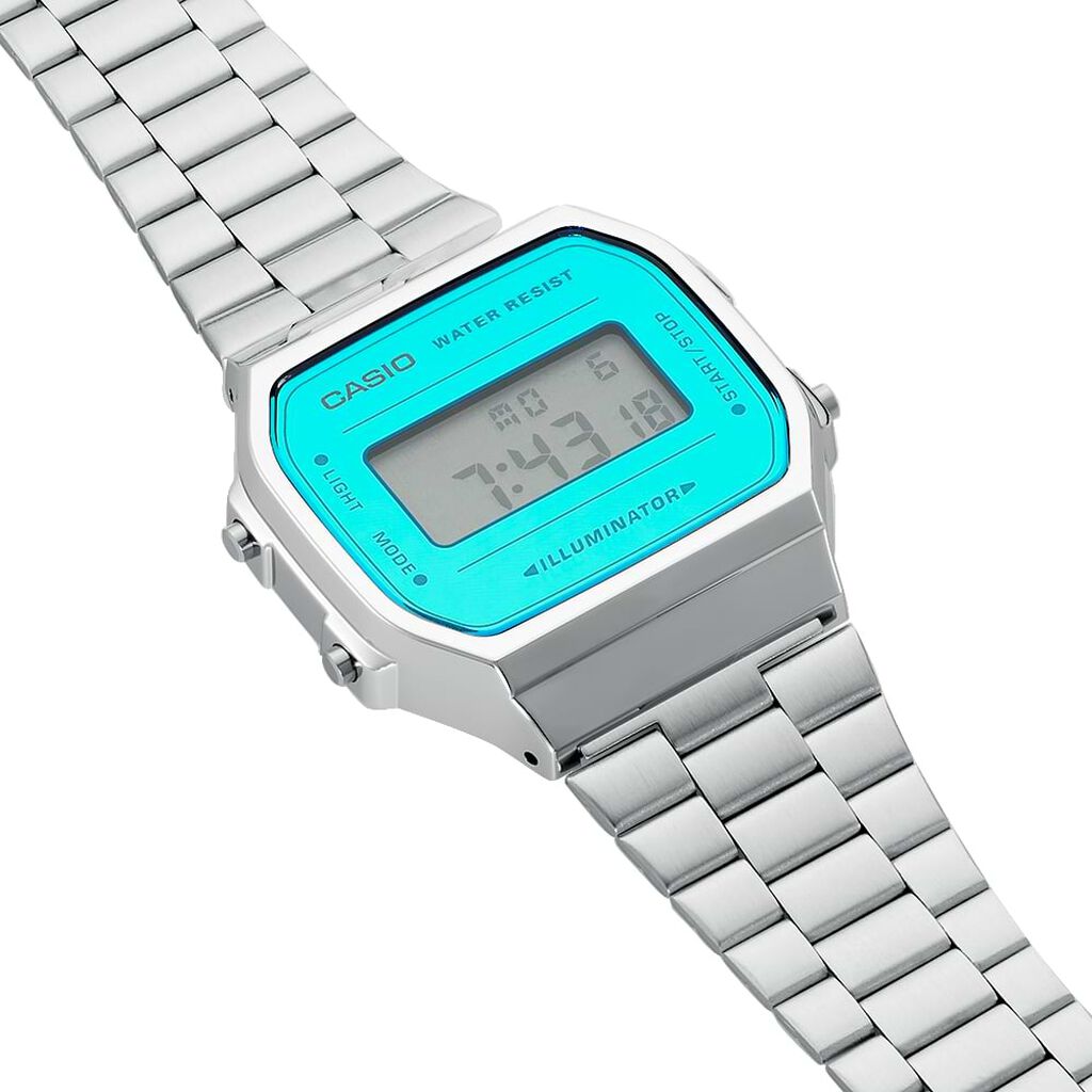 Orologio Al Quarzo Casio Vintage Vintage Collection A168wem-2ef - Orologi con Datario Unisex | Stroili