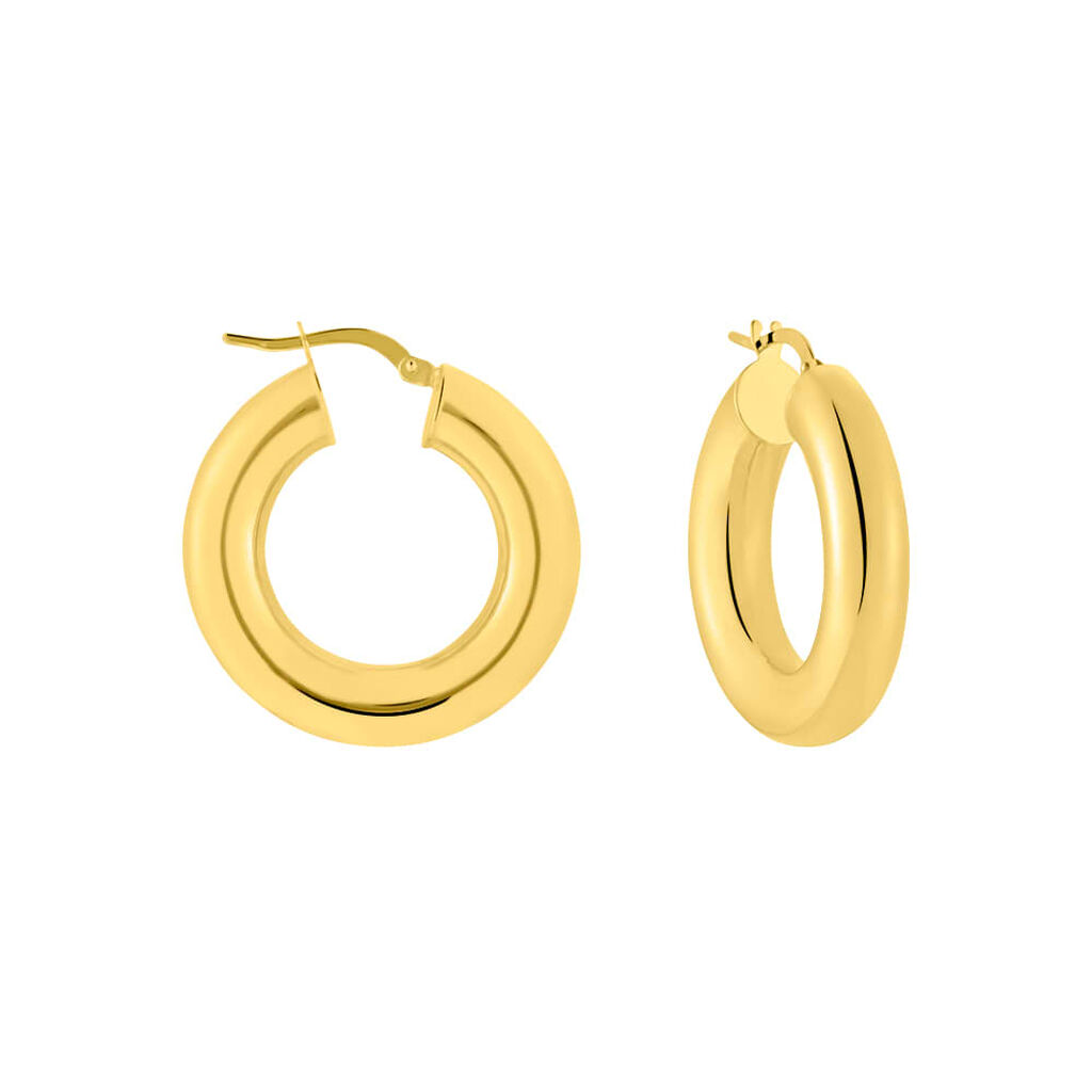 Orecchini A Cerchio Toujours Oro Giallo - Orecchini a Cerchio Donna | Stroili