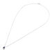 Collana Punto Luce Charlotte Oro Bianco Zaffiro Diamante - Collane Choker Donna | Stroili