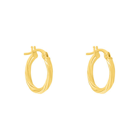 Orecchini A Cerchio Toujours Oro Giallo - Orecchini a Cerchio Donna | Stroili