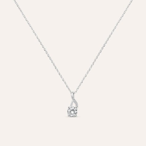 Collana Punto Luce Silver Elegance Argento Rodiato Cubic Zirconia - Collane Punto Luce Donna | Stroili