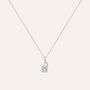 Collana Punto Luce Silver Elegance Argento Rodiato Cubic Zirconia