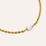 Bracciale Gabrielle Oro Giallo Perla D'Acqua Dolce