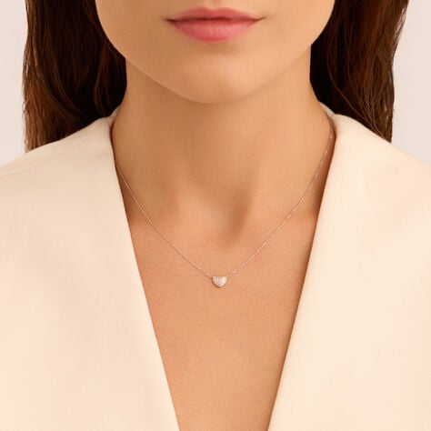Collana Sophia Oro Bianco Diamante - Collane Donna | Stroili